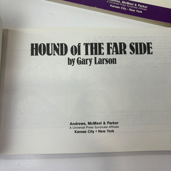 Gary Larsons The Far Side Comic Book Collection Set Of 5 Softcover Books VTG 80s - Picture 3 of 9